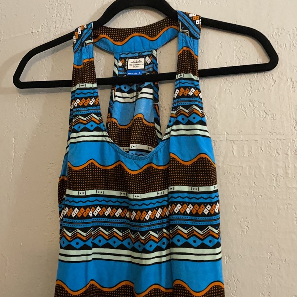 KAVU Jocelyn Dress in Oasis Geo - Picture 3 of 8